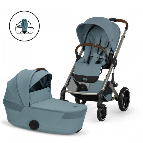 CYBEX Gold Balios S LUX - 2in1 FCC Stormy Blue 2026